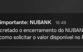 Nubank nega fim de atividades e diz que mensagem a clientes foi um "erro"