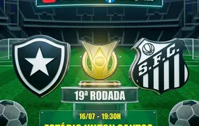 OSG Esportes transmite Botafogo e Santos no retorno do Brasileirão