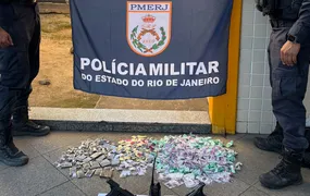 Operação da PM termina com cinco presos e duas pistolas apreendidas na Brasília, em Niterói