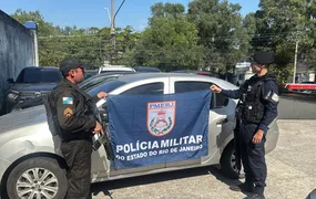 PM recupera dois veículos roubados e prende dupla por receptação em Niterói