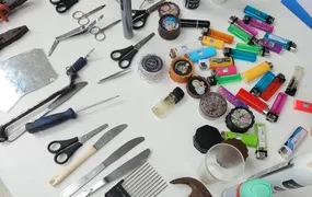 Polícia Militar apreende 82 objetos perfurocortantes no primeiro fim de semana de megablocos no Rio