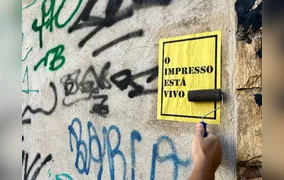 Praça Zé Garoto vira galeria de arte urbana na intervenção artística Lambezz