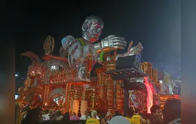 Primeira a desfilar no Grupo Especial, Acadêmicos de Niterói agita o público na Avenida