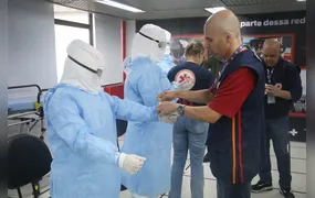 Profissionais da Samu recebem treinamento para atendimento de pessoas com suspeita de ebola