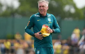 Resultado da seleção brasileira na Copa América pode decidir o futuro de Ancelotti no comando da equipe