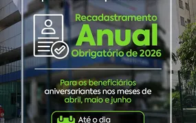 SG-PREVI convoca servidores inativos e pensionistas nascidos em abril, maio e junho para recadastramento