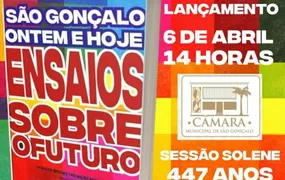 'São Gonçalo Ontem e Hoje': livro com 26 autores será lançado durante sessão solene que celebra os 447 anos da cidade