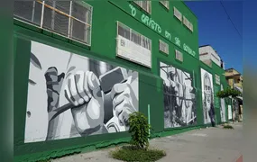 São Gonçalo finaliza dois novos painéis do Cidade Ilustrada