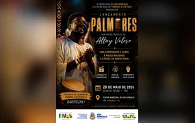 São Gonçalo convida para o lançamento da minissérie musical Palmares