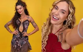 Sarah Andrade e Aline Campos se estranham em festa de encerramento do BBB 26
