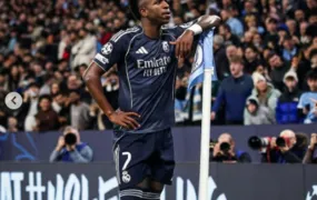 Vini Jr. ganha destaque em jornal espanhol, após boa participação em jogo do Real Madrid