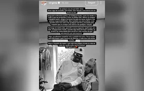 Virginia anuncia fim do relacionamento com Vinícius Júnior nas redes sociais