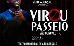 Yuri Marçal apresenta novo show solo no Teatro Municipal de São Gonçalo
