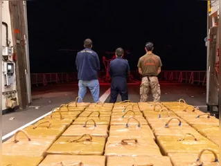 Ação internacional intercepta mais de 7 toneladas de cocaína em embarcações brasileiras