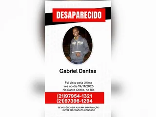 Família procura por morador do Colubandê que desapareceu após receber pagamento na segunda-feira