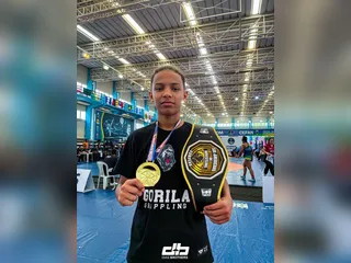Jovem atleta gonçalense tem final de semana de ouro em competições de artes marciais