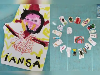 Pai aciona PM e denuncia escola após filha de 4 anos desenhar orixá durante a aula