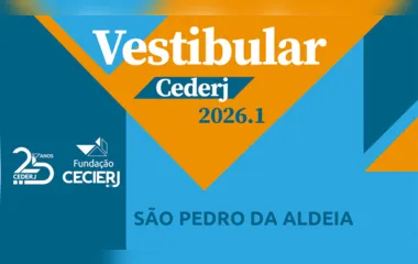 Cederj tem inscrições abertas para cursos de graduação semipresencial em São Pedro da Aldeia