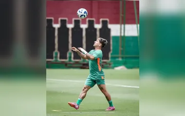 Fluminense fecha preparação e terá o desfalque de Canobbio para a semifinal da Copa do Brasil
