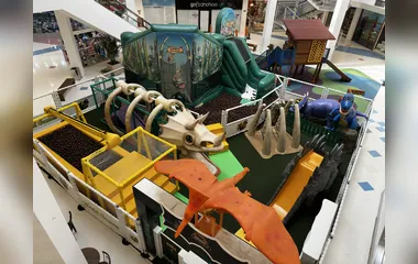 Shopping em Niterói recebe o 'Reino Jurássico da World Games': uma aventura pré-histórica para os pequenos exploradores