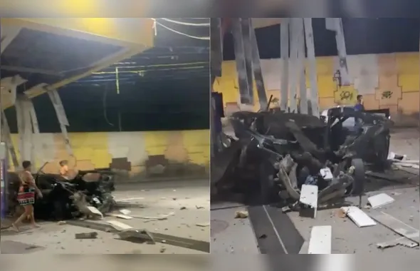 Carro explode durante abastecimento e deixa feridos em São Gonçalo; Vídeo!