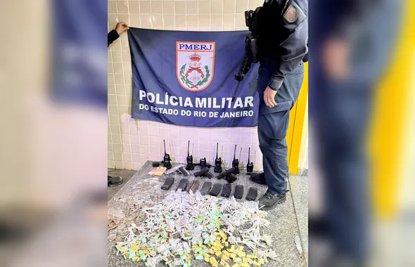 Cinco homens ligados ao CV são presos após troca de tiros com a PM em Niterói
