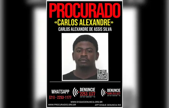 Disque Denúncia pede informações sobre criminoso envolvido em assalto que terminou com advogada baleada em Niterói