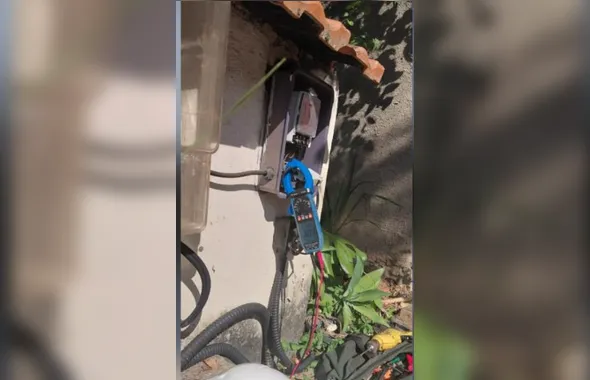 Enel corta “gato” que abastecia estufa de cannabis em Cabo Frio