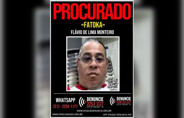 Fatoka, chefe do tráfico na Paraíba, é procurado após se esconder no Complexo do Alemão