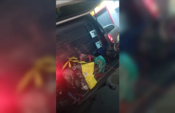 GM de São Gonçalo prende três pessoas por furto de cabos