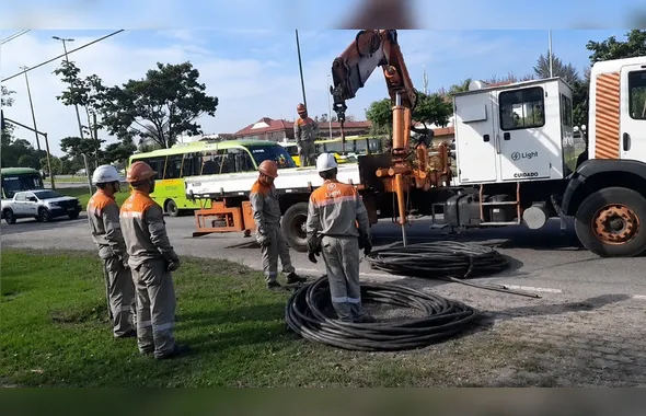 Light recupera 600 metros de cabos após tentativa de furto na Barra da Tijuca