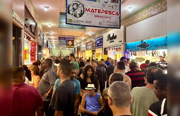 Mercado de São Pedro registra movimento intenso na véspera da Sexta-feira Santa