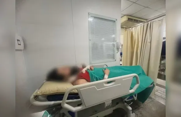 Motorista de aplicativo é espancado por criminosos em SG