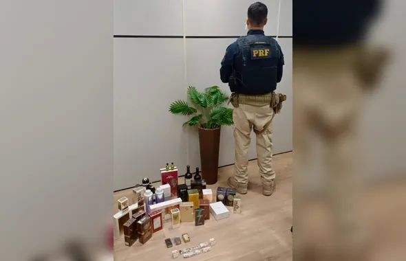 PRF apreende mercadorias proibidas e sem nota fiscal na Ponte Rio-Niterói