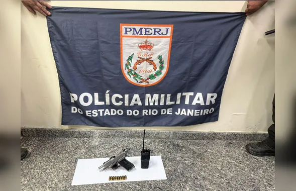 Polícia Militar apreende arma e prende dois suspeitos após confronto em Niterói