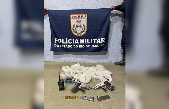 Seis suspeitos são presos com duas pistolas e drogas no Capote, em São Gonçalo