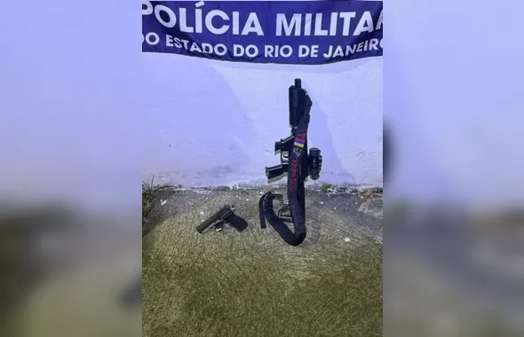 Três homens são baleados e uma submetralhadora apreendida durante perseguição policial em São Gonçalo