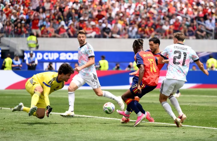 Espanha confirma favoritismo, vence Bélgica e agora vai enfrentar França em uma das semifinais da Copa 20026