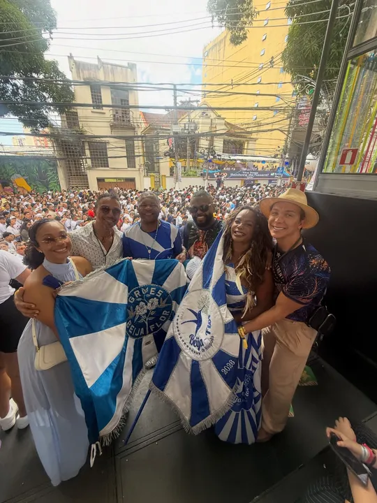 O encontro, marcado pela fé e a devoção à Nossa Senhora de Nazaré, serviu para que os membros da agremiação também pudessem mergulhar ainda mais no clima do enredo