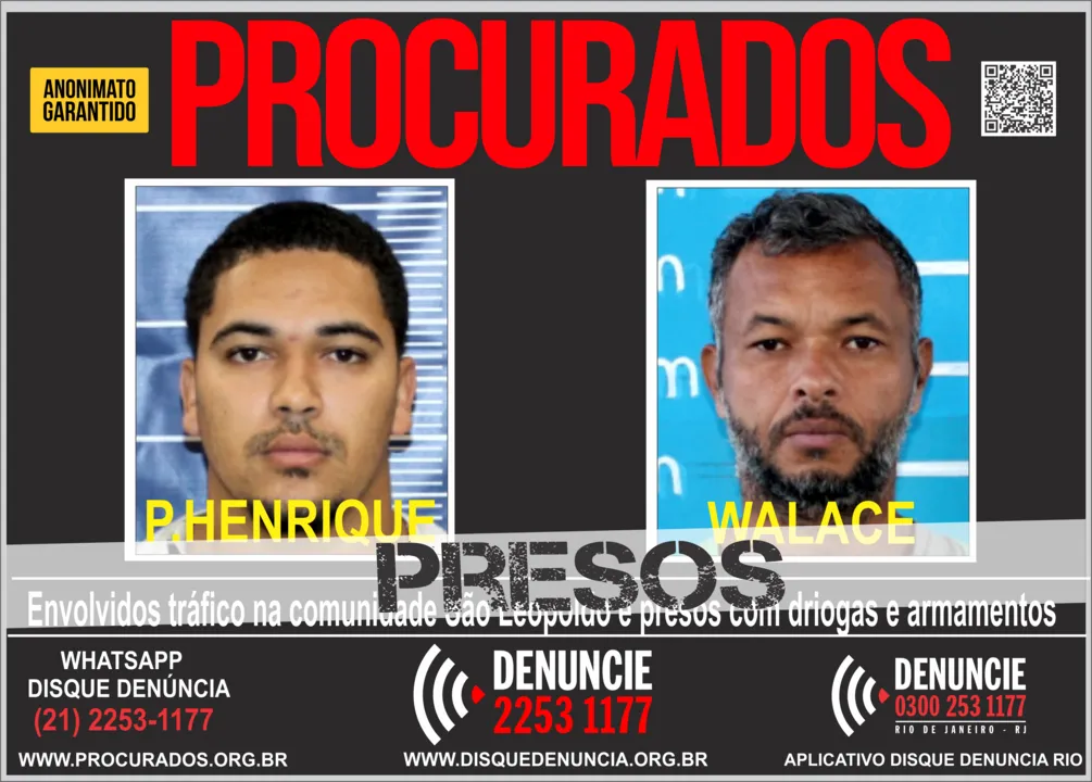 Dois homens são presos com drogas e pistola após denúncia