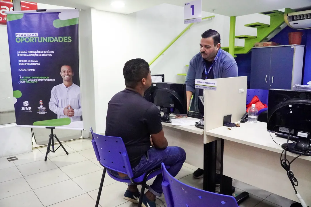 Dentre as principais vagas oferecidas estavam operador de rede de internet e auxiliar de limpeza