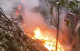 Helicóptero cai em área de mata na Vista Chinesa, no Rio, e deixa quatro mortos