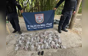 PM apreende mais de 1,8 mil trouxinhas de maconha em Maria Paula, em Niterói