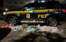 PRF apreende mais de 22 quilos de drogas após perseguição na Via Dutra, em Piraí