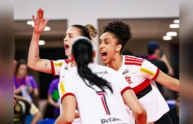 Sesc RJ Flamengo vence o Fluminense no primeiro desafio na Copa SuperVôlei