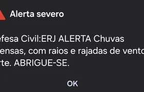 Vendaval assusta moradores de Niterói, São Gonçalo e Maricá