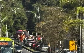 Acidente deixa homem ferido em Pendotiba, Niterói, nesta segunda (3)