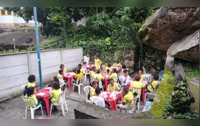 Alunos do Clin Social participam de programação especial pelo Mês das Crianças