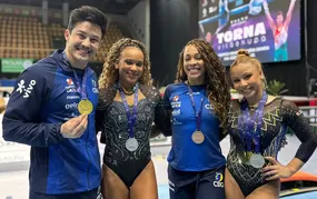 Brasil fecha Copa do Mundo de ginástica com mais cinco pódios