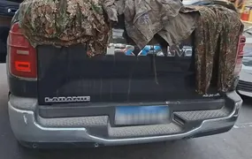 Caminhonete de luxo é recuperada e homem é preso após confronto com a Polícia Civil no Jardim Catarina